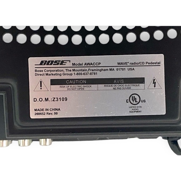 Bose Multimedia Pedestal for the Wave® Radio and Wave® Radio/CD AWACCP - NEW - Picture 6 of 6